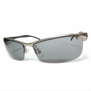 < smoked polarized light sunglasses >CBSP 10-1*cool bikers*F: mat silver! without diffused reflection!