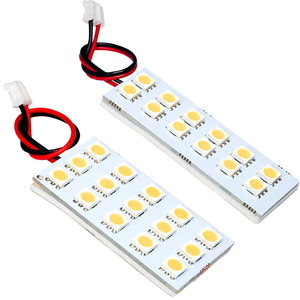 ルームランプ LED 暖色 総発光数81発 DR17W NV100クリッパー リオ [R4.4-] 2点セット