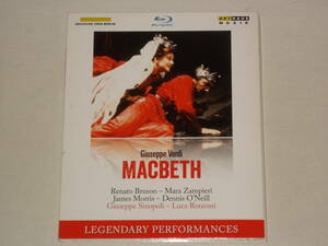 Blu-ray VERDI:MACBETH/ブルーレイBD ヴェルディ:マクベス歌劇オペラ レナート・ブルゾン マーラ・ザンピエーリ ジュゼッペ・シノーポリ