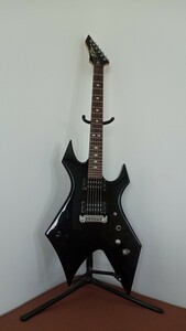 BCRichワーロックギター ジャンク品 ソフトケース付 B.C.Rich warlock BCリッチ 変形ギター エレキギター本体 ヘビメタ