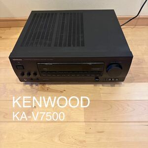【当時物】KENWOODケンウッド AVアンプ INTEGRATED AV SURROUND AMPLIFIER KA-V7500 通電確認OK