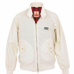 BARACUTA OASIS G9 ハリントンジャケット 英国製 38 ホワイト スウィングトップ