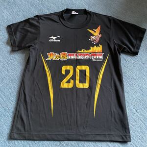 ミズノ　MIZUNO 火の鳥ニッポン　20 Tシャツ　黒　S