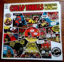 希少LPレコード　美盤　CHEAP　THRILLS　チープスリルズ　ジャニス・ジョプリン　_画像1