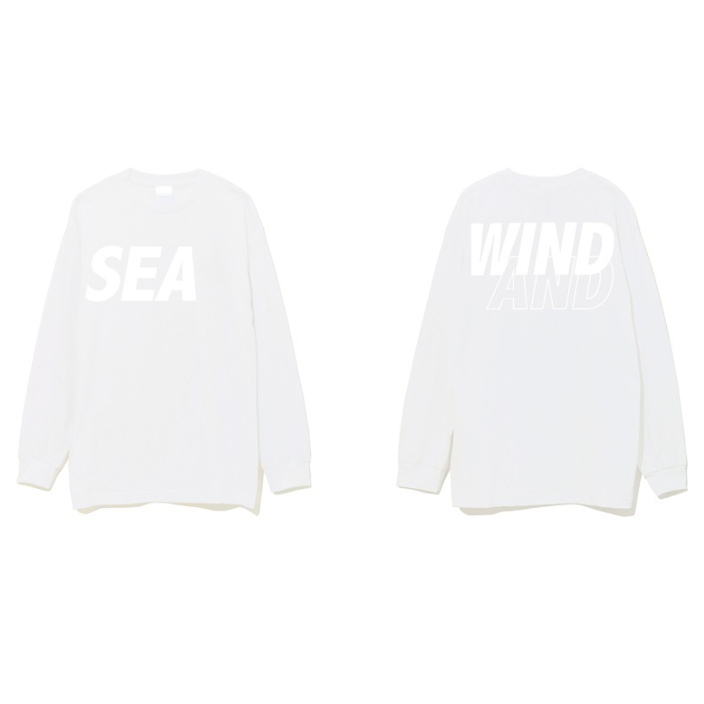 ☆美品☆【WIND AND SEA‼️】★ブラック★ロンTEE 袖ロゴ♪タイプ