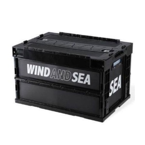 新品 WIND AND SEA CONTAINER BOX ブラック 黒 50.2L コンテナ ボックス ウィンダンシー WDS