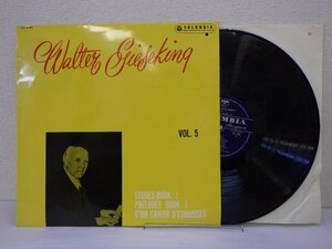 LP レコード Walter Gieseking ワルター ギーゼキング ピアノ音楽全集 第5集 ドピュッシー 練習曲 スケッチ ブックより 【E+】 D16394T