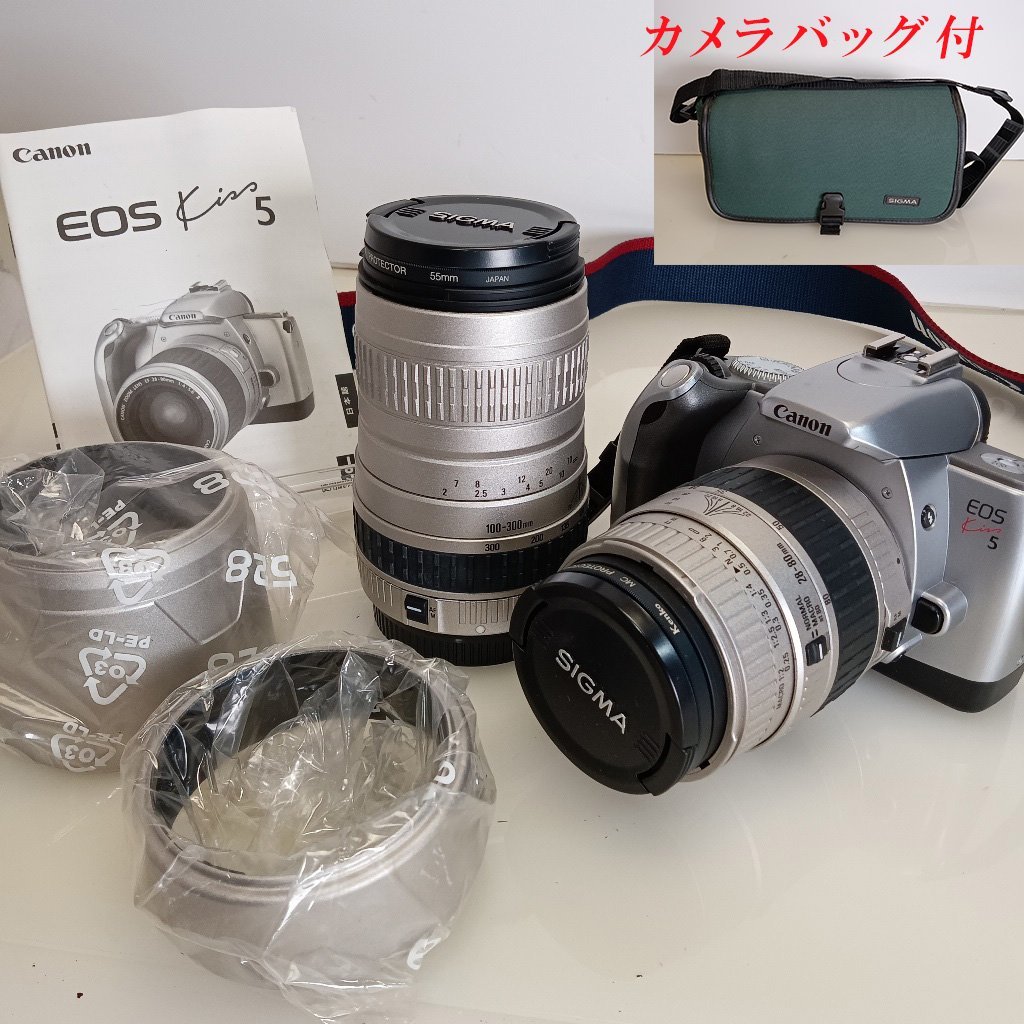 年最新Yahoo!オークション  canon eos kiss 望遠レンズの中古品