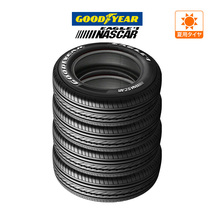 新品・バン用 サマータイヤのみ・送料無料(4本セット) グッドイヤー イーグル NASCAR (ナスカー) 215/65R16 109/107R ホワイトレター_画像1