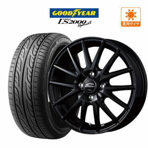 サマータイヤ ホイール 4本セット MID シュナイダー SQ27 グッドイヤー イーグル LS2000 ハイブリッド2 165/55R15