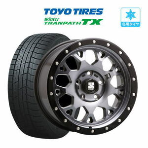 スタッドレスタイヤ ホイール 4本セット エクストリーム XJ04 TOYO ウィンタートランパス TX 215/65R16