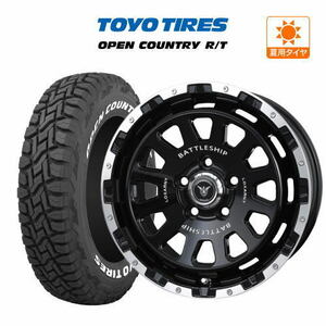 サマータイヤ ホイール 4本セット BADX ロクサーニ バトルシップ NEO(ネオ) TOYO オープンカントリー R/T 235/70R16