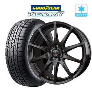 【2023年製】スタッドレス 4本セット BADX ロクサーニスポーツ RS-10 グッドイヤー アイスナビ 7 205/60R16 ノア ヴォクシー