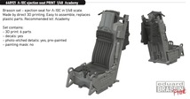 ED648921 A-10C Thunderbolt II ejection seat for 1/48 Academy kits_画像2