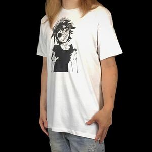 新品 Gorillaz ゴリラズ 2D ブラー デーモンアルバーン 架空 アニメ バンド Tシャツ S M L XLビッグ オーバーサイズ XXL~5XL ロンTパーカー