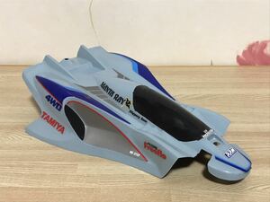 送料無料　1/10 タミヤ　マンタレイ　パステルブルー　ラジコンボディ　TAMIYA MANTA RAY 当時物 オフロードカー バギー