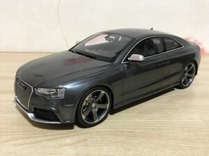 送料無料　1/18 アウディ　RS5 クーペ　デイトナグレー　ミニカー　京商 KYOSHO GT SPIRIT AUDI COUPE DAYTONA GLAY