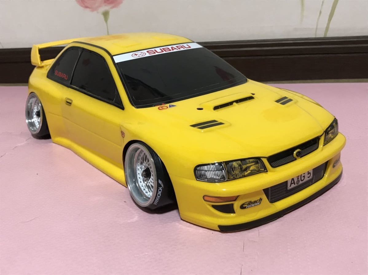 送料無料 未走行 1/10 スズキ ジムニー JB23 ホワイト ラジコンボディ