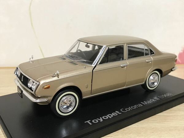 送料無料　1/24 国産名車コレクション トヨペット　コロナ　マーク2 旧車 ミニカー TOYOPET CORONA MARK2 1968