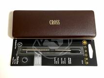 【超美品】CROSS クロス 旧ロゴ クラシックセンチュリー 14金張り ボールペン 黒純正リフィル付き_画像9
