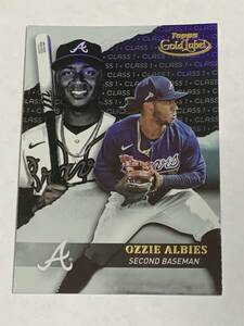 OZZIE ALBIES 2020 TOPPS GOLD LABEL CLASS 1 BLACK BRAVES 即決