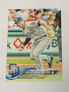 西武 来日外国人 スパンジェンバーグ MLBカード 2018 TOPPS SERIES 2 即決