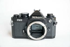 【シャッター・露出計動作品】 Nikon FM2 ブラックボディ 機械式一眼レフ フィルムカメラ レトロ