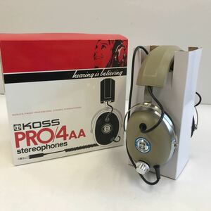 TEAC KOSS 密閉型ヘッドフォン PRO4AA 美品　