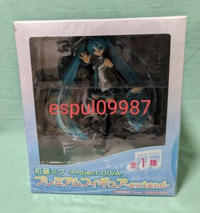 セガ 初音ミク Project diva プレミアムフィギュア extend 未開封