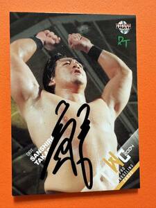 高木三四郎　DDT 直筆サインカード　autograph card BBM 2004 034/119