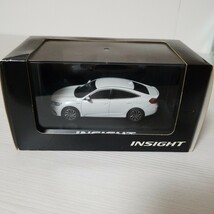 1/43 カラーサンプル　HONDA INSIGHT　ホンダ インサイト プラチナホワイトパール_画像1