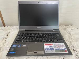 動作確認済み！ 東芝 Dynabook R632/28FS アルティメットシルバー PR63228FMFS Win10 home Corei5-3317U 2コア/4スレ RAM6GB SSD128GB