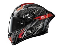 デイトナ 32950 NOLAN X-lite X-803RS ULTRA CARBON DECEPTION ヘルメット レッド/76 M バイク ツーリング 頭 防具 軽量_画像5