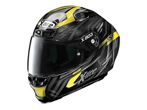 デイトナ 32982 NOLAN X-lite X-803RS ULTRA CARBON DECEPTION ヘルメット イエロー/78 M バイク ツーリング 頭 防具 軽量