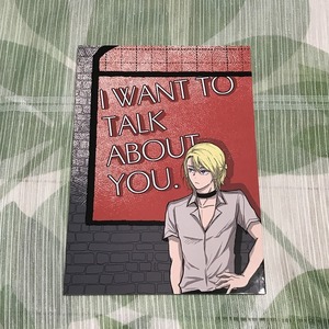 ジョジョの奇妙な冒険同人誌 I WANT TO TALK ABOUT YOU./イキイキジャパン/リゾット×プロシュート リゾプロ