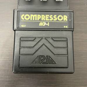 送料650円～ ジャンク ARIA アリア COMPRESSOR コンプレッサー ACP-1 エフェクター ギター エレキギター S/N:100190の画像3