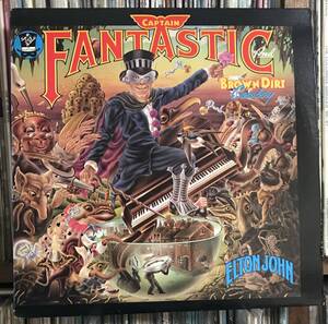 Elton John / Captain Fantastic And The Brown Dirt Cowboy レコード　LP US盤 エルトン・ジョン　