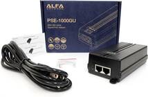 ALFA NETWORK ALFA PSE-1000GU 48V 30W ギガビット Giga PoEインジェクター IEEE802.3at/af対応　WAPM-1266R動作確認済み UL認証取得_画像1