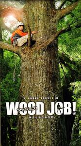 変形　映画パンフレット　「WOOD JOB！（ウッジョブ）神去なあなあ日常」　矢口史靖　染谷将太　長澤まさみ　伊藤英明　2003年