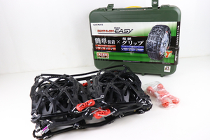 CAR MATE BIATHLON Quick EASY QE12L カーメイト タイヤチェーン 簡単装着 超硬グリップ 非金属タイヤチェーン 007JLGF01