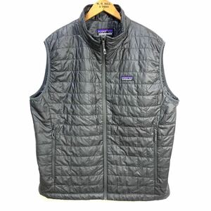 ■ 00s 2020年製 patagonia パタゴニア ナノパフ ベスト PRIMALOFT プリマロフト 古着 サイズXL アウトドア ダウンベスト ■