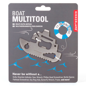 KIKKERLAND BOAT MULTITOOL ボートマルチツール W8×D0.1×H5cm ステンレス 工具 DIY 道具