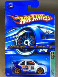 ☆ ホットウィール　トレジャーハント 2006年版 ☆ HOT WHEELS TREASURE HUNTS - VOLKSWAGEN NEW BEETLE CUP