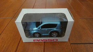 TOYOTA ミニカー ノベルティー パッソ Passo トヨタカローラ