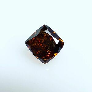 ０．２１５ct　ＦＡＮＣＹ　ＲＥＤＤＩＳＨ　ＢＲＯＷＮ　Ｉ２　レディッシュ表記　ダイヤモンドルース