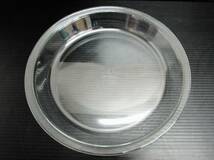 iwaki 岩城硝子 皿 プレート 大皿 盛皿 丸皿 耐熱ガラス 食器 直径25㎝ 高さ3.5㎝_画像3