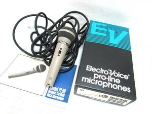 レトロ 美品 動作品 EV Electro-Voice エレクトロヴォイス PL88L プロライン ボーカル用 ダイナミックマイク コード付き