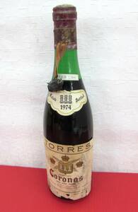 未開栓 TORRES トーレス CORONAS コロナス 1974年 720ml 13度未満 レッド ドライ ワイン お酒