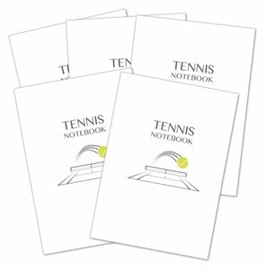 ドリームエイド　テニスノート5冊（練習記録ノート）