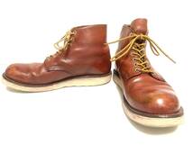 RED WING SHOES レッドウイング 8166 ブーツ プレーントゥ MADE IN USA US8.5 26.5センチ_画像1